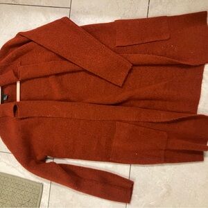 Forever 21 Terracotta Knit Cardigan